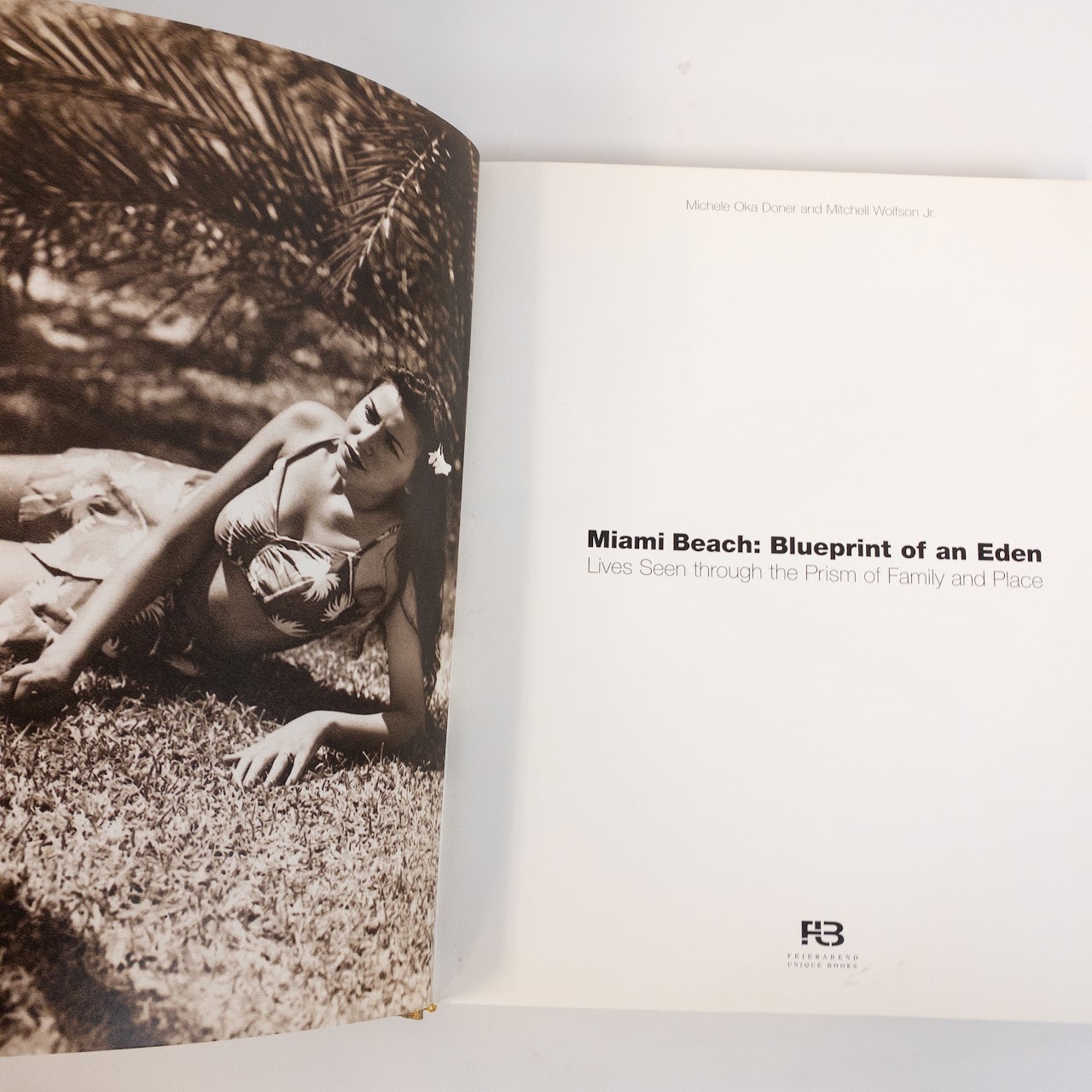 Signed and Numbered 'Miami Beach: Blueprint of Eden'  Rare Book