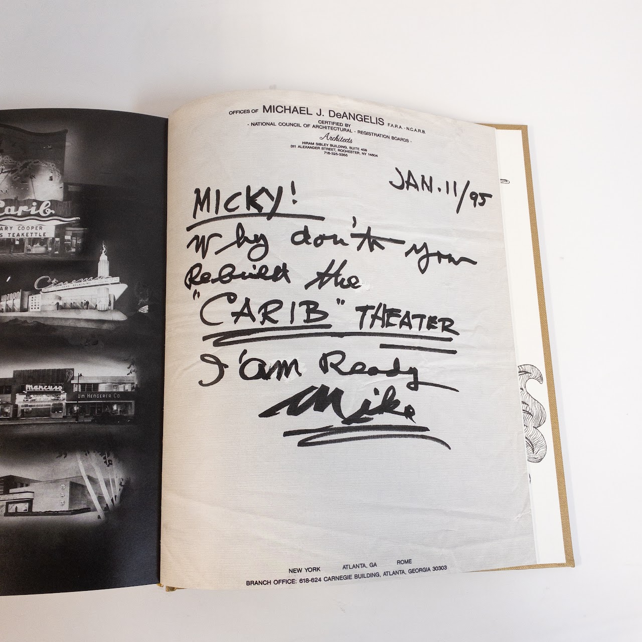 Signed and Numbered 'Miami Beach: Blueprint of Eden'  Rare Book