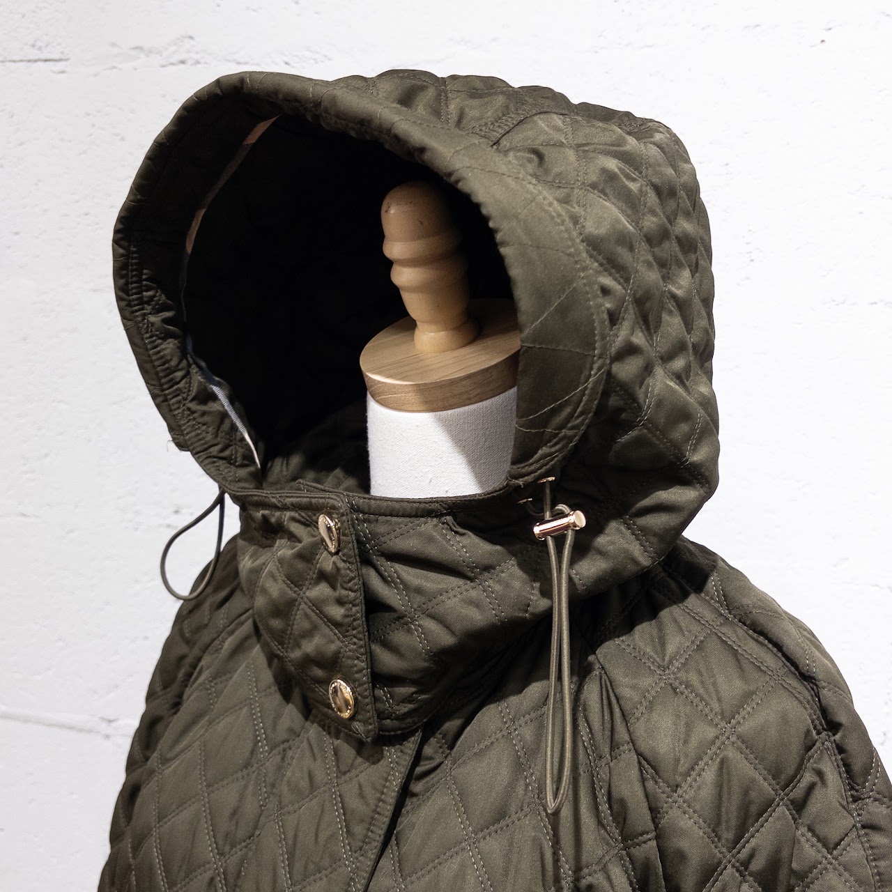 Burtberry Brit Hooded Barn Coat