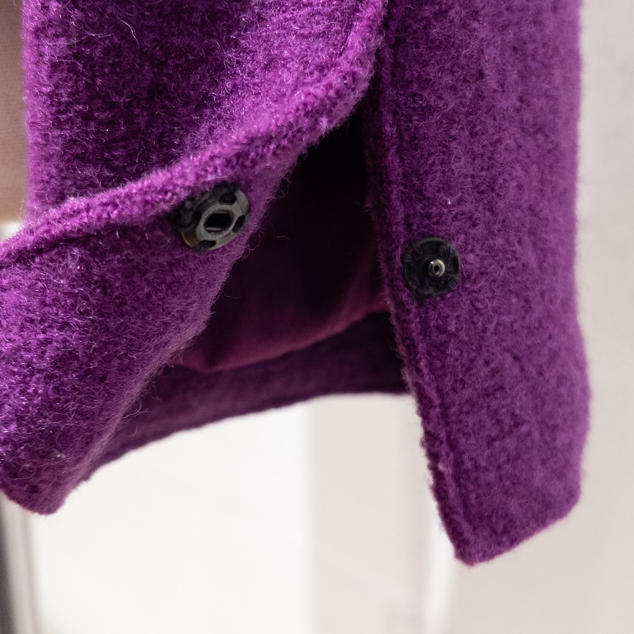 Chanel Purple Wool Jacket