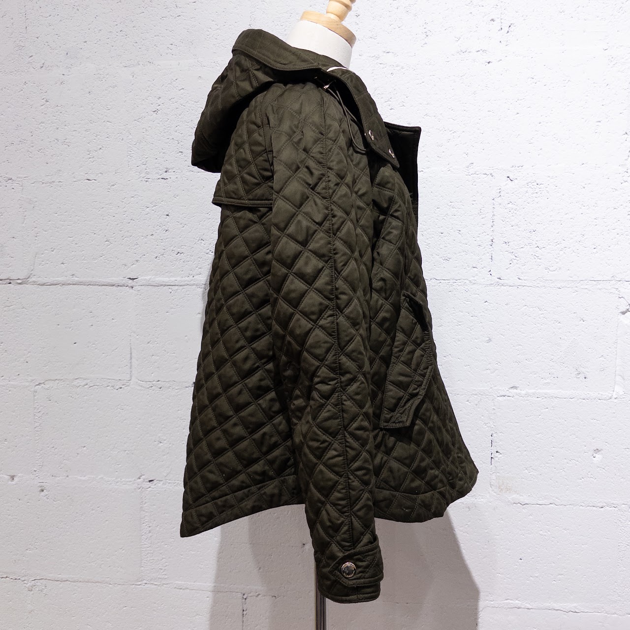 Burtberry Brit Hooded Barn Coat