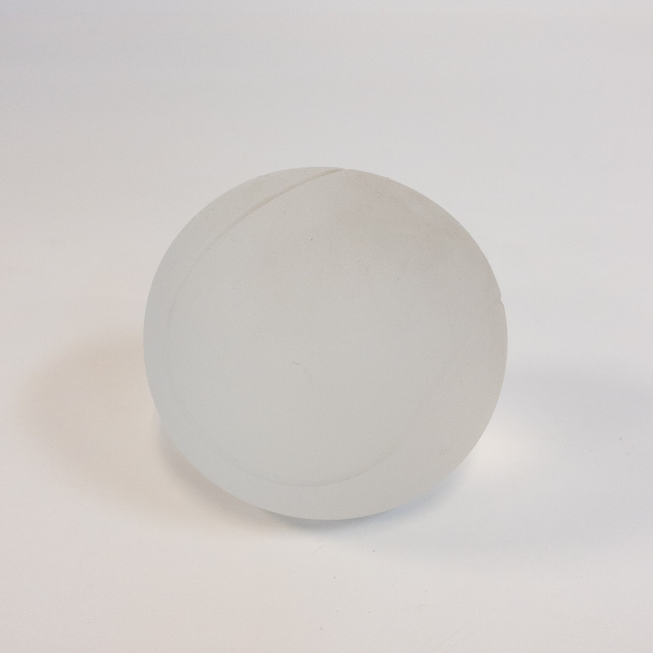 Tiffany & Co. Crystal Tennis Ball Paperweight