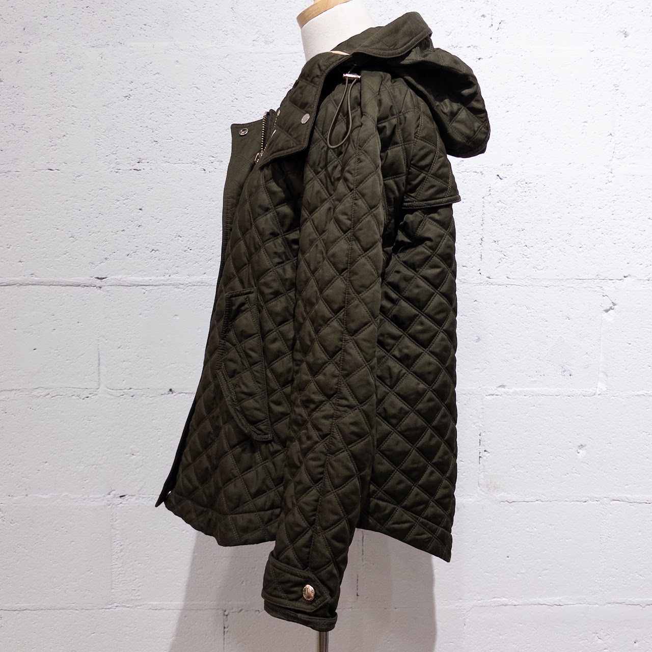 Burtberry Brit Hooded Barn Coat