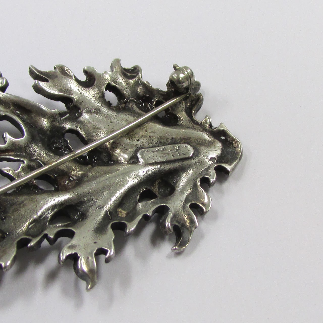 Sterling Silver Scottish Thistle Brooch