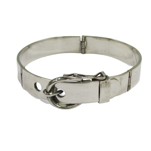 Sterling Silver Buckle Bracelet