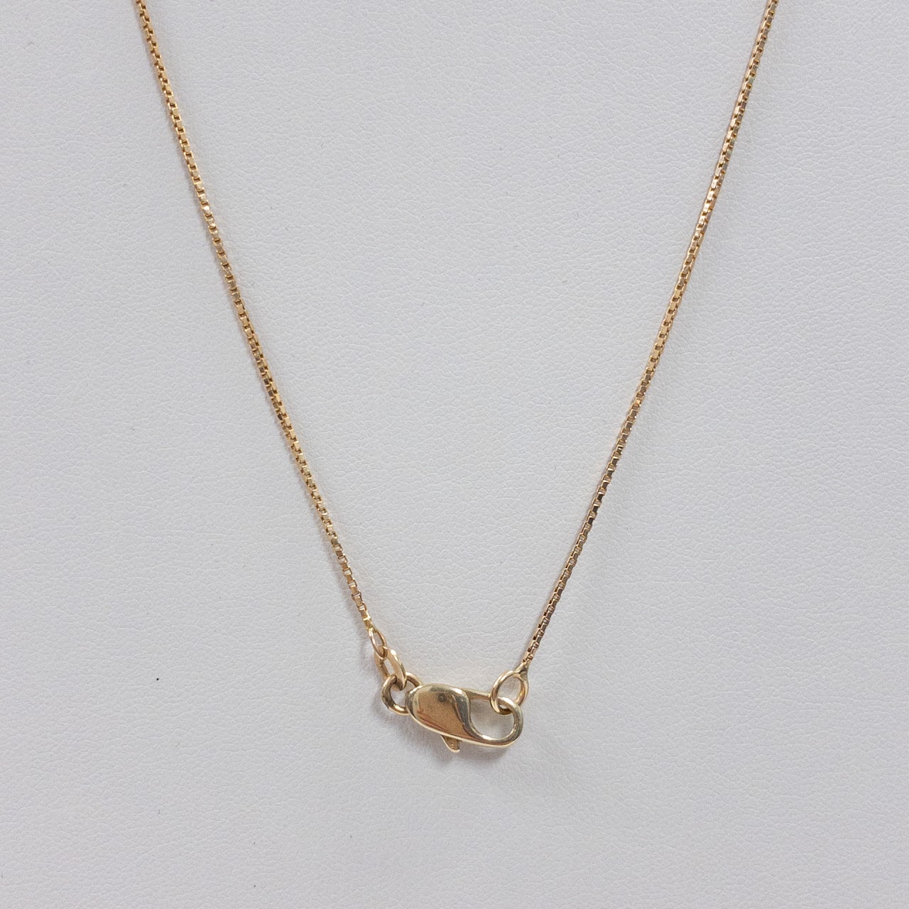 14K Box Chain Necklace