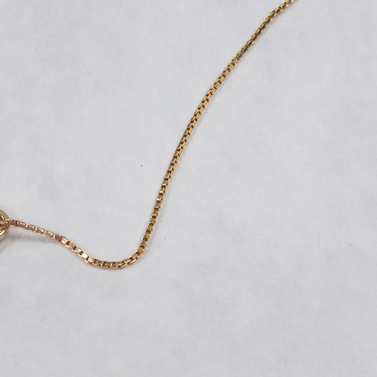 14K Box Chain Necklace