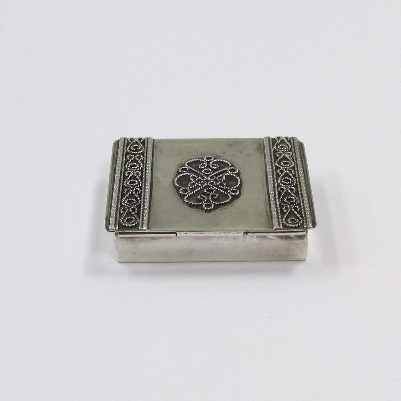 Sterling SIlver Pill Box