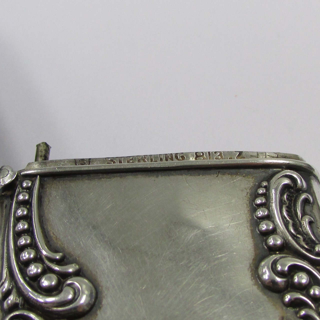 Sterling SIlver Vintage Match Safe