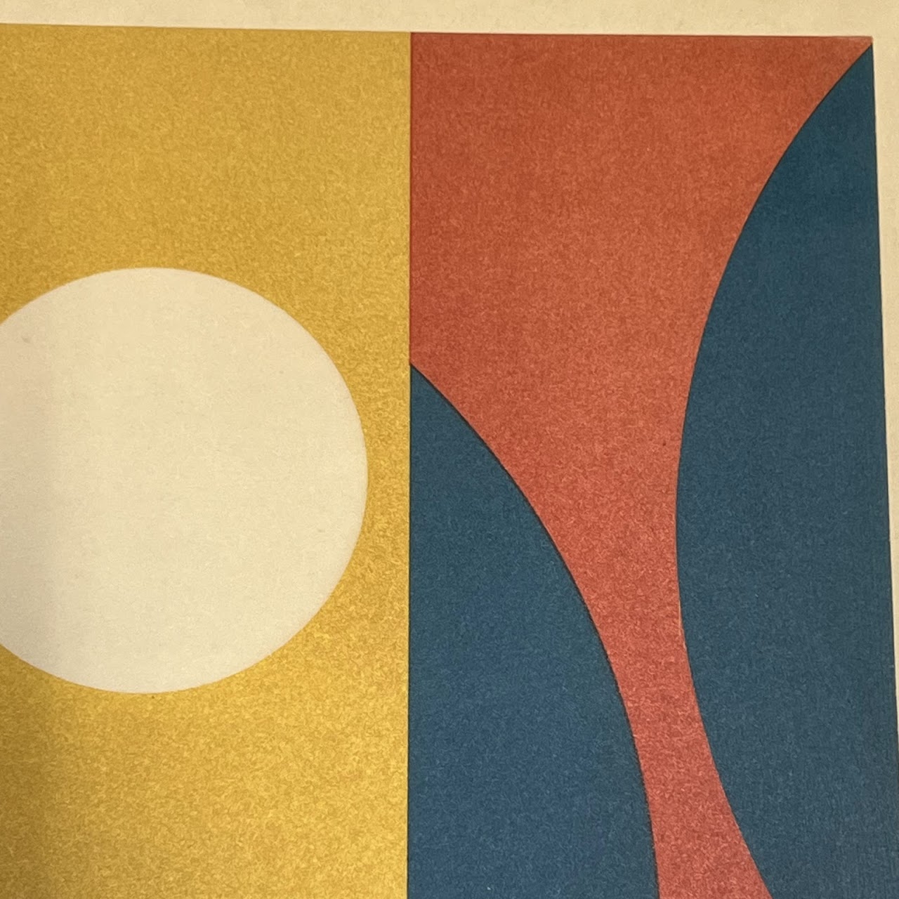 Leon Polk Smith 'Project for a Folding Screen, 1968' Signed Lithograph