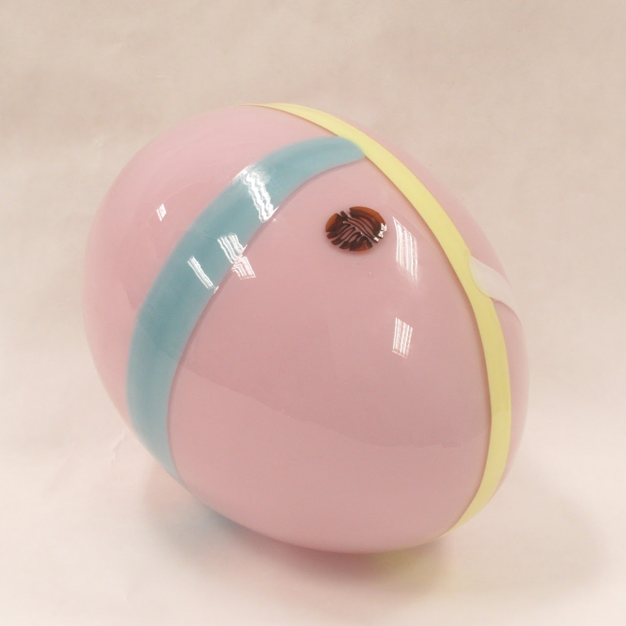 Lino Tagliapietra for Oggetti Murano Glass Egg