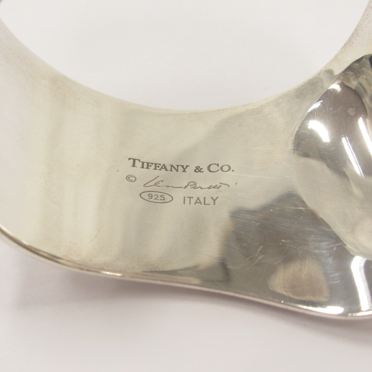 Tiffany & Co. X Elsa Peretti Sterling Silver Bone Cuff