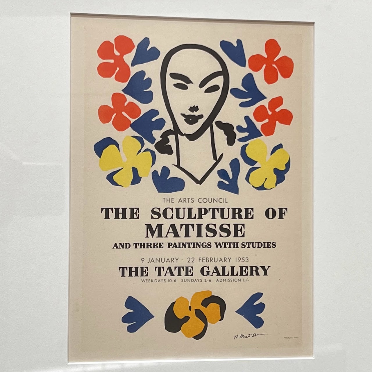 Matisse & Picasso Mourlot Affiches Originales Lithograph Pair