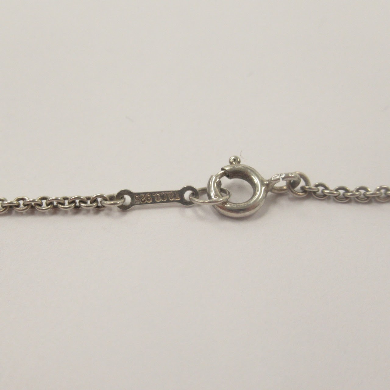 Tiffany & Co. X Elsa Peretti Sterling Silver Teardrop Necklace, Bracelet, and Earring Set