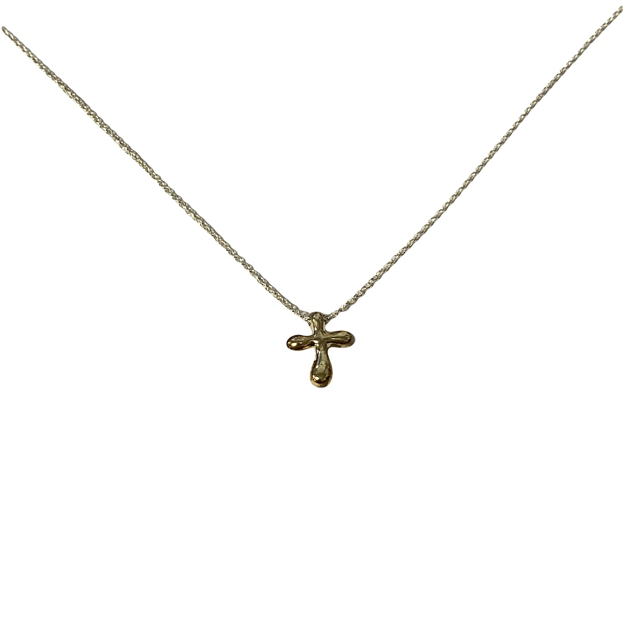 Tiffany & Co. X Elsa Peretti Sterling Silver Cross Pendant