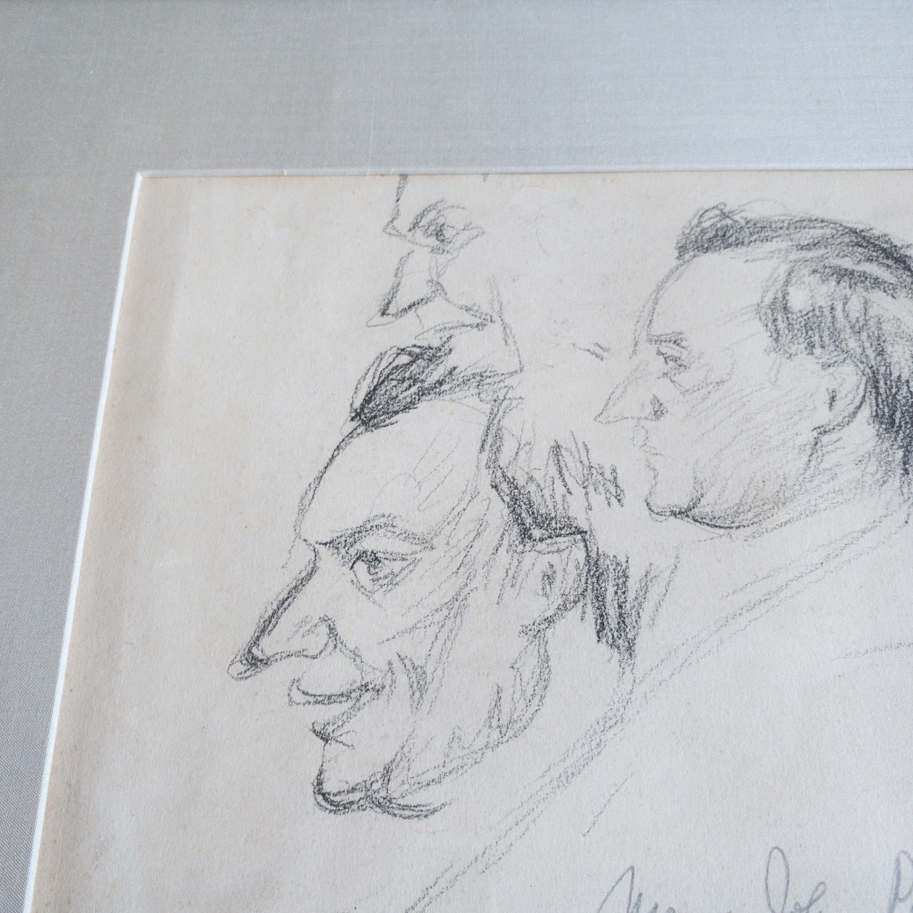 Maurice Becker (1889-1975) Signed Pencil Portrait