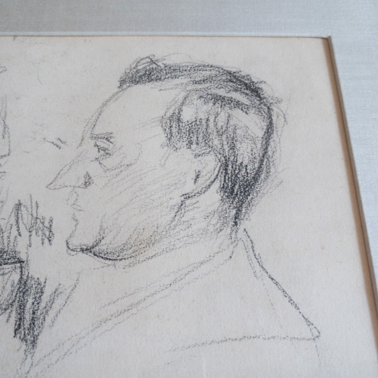 Maurice Becker (1889-1975) Signed Pencil Portrait