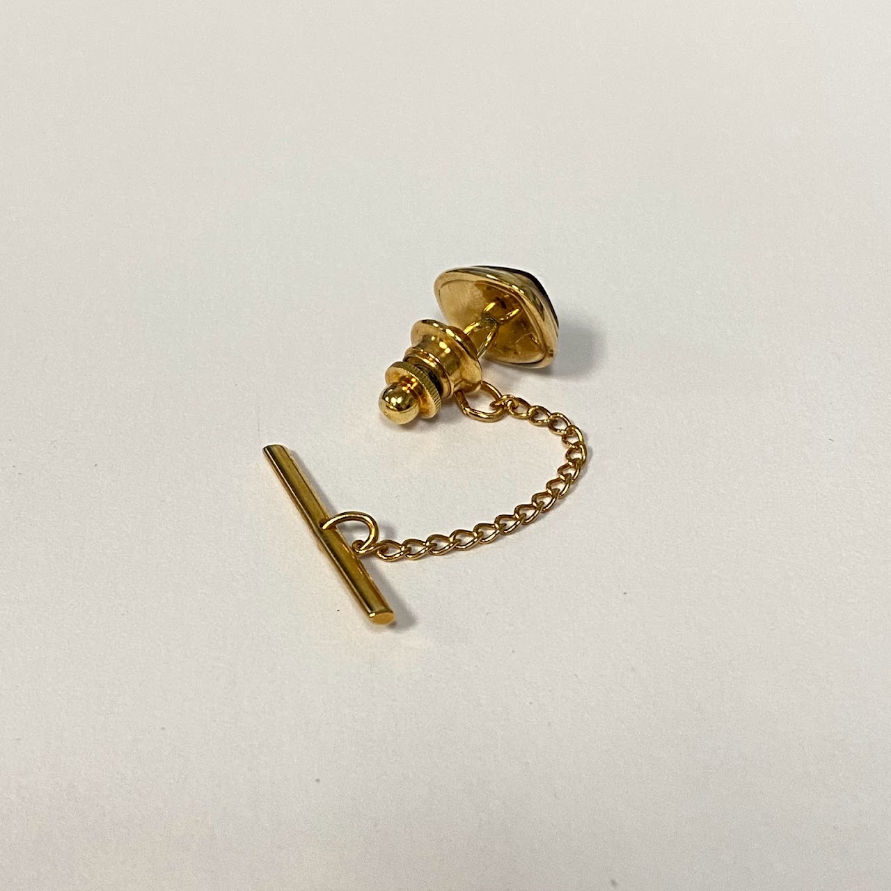 14K Gold & Onyx Tie Tack