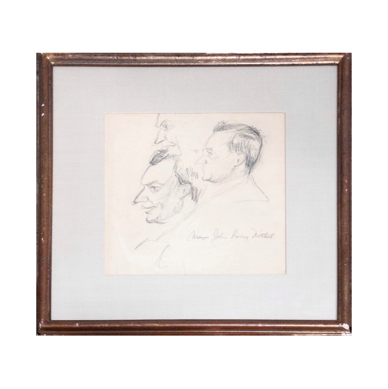 Maurice Becker (1889-1975) Signed Pencil Portrait