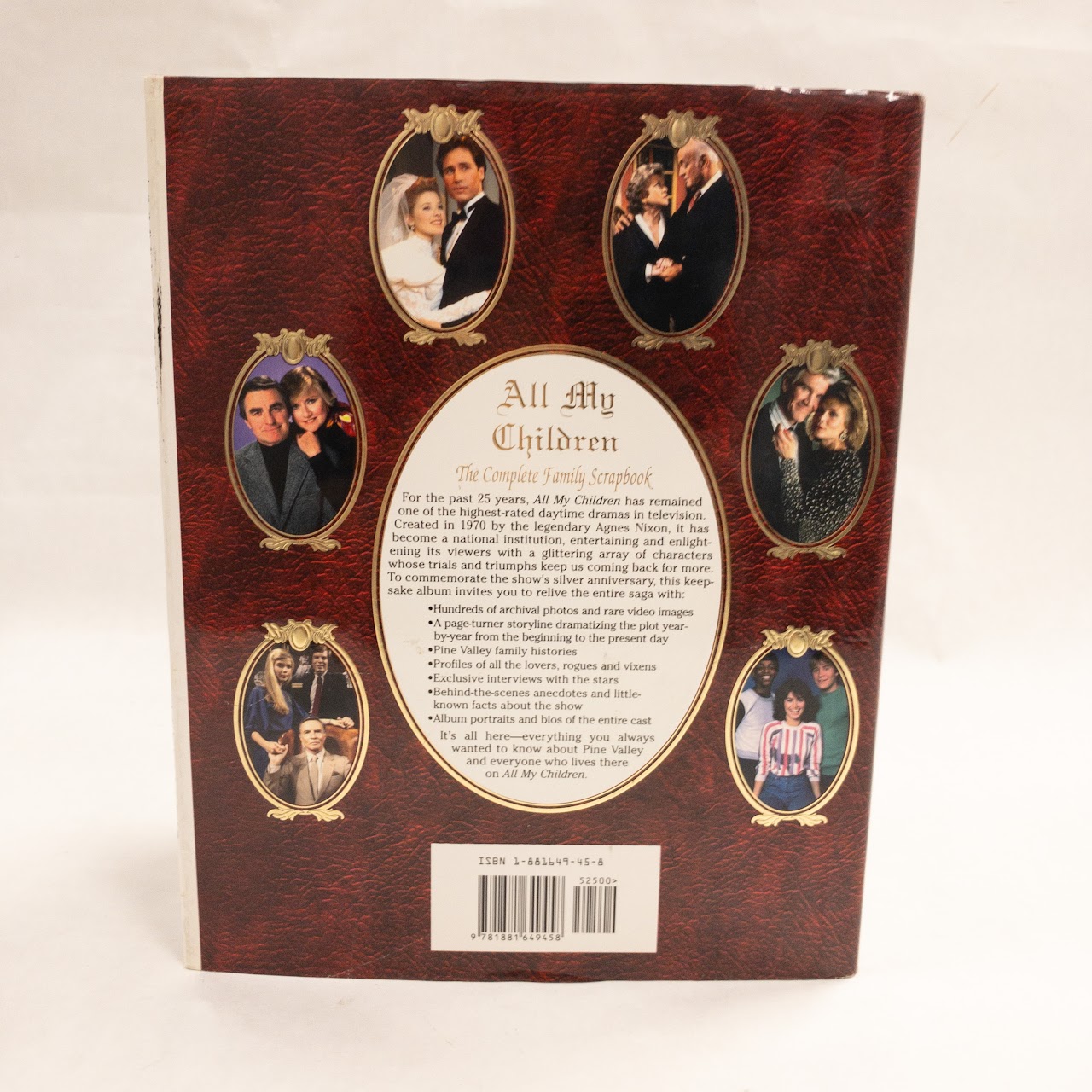 'All My Children' Signed 25th Anniversary Collector's Edition Scrapbook