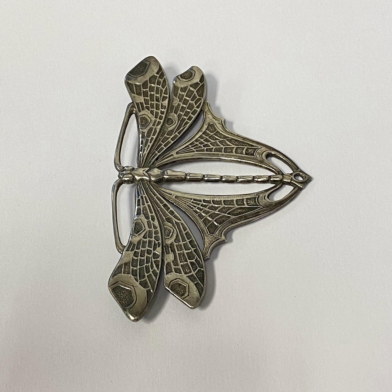 Sterling Silver Luna Moth Brooch