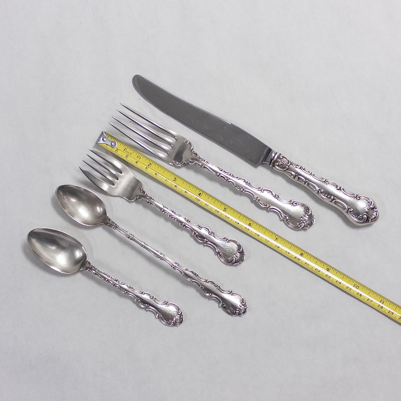 Sterling Silver Ten-Piece Flatware Lot