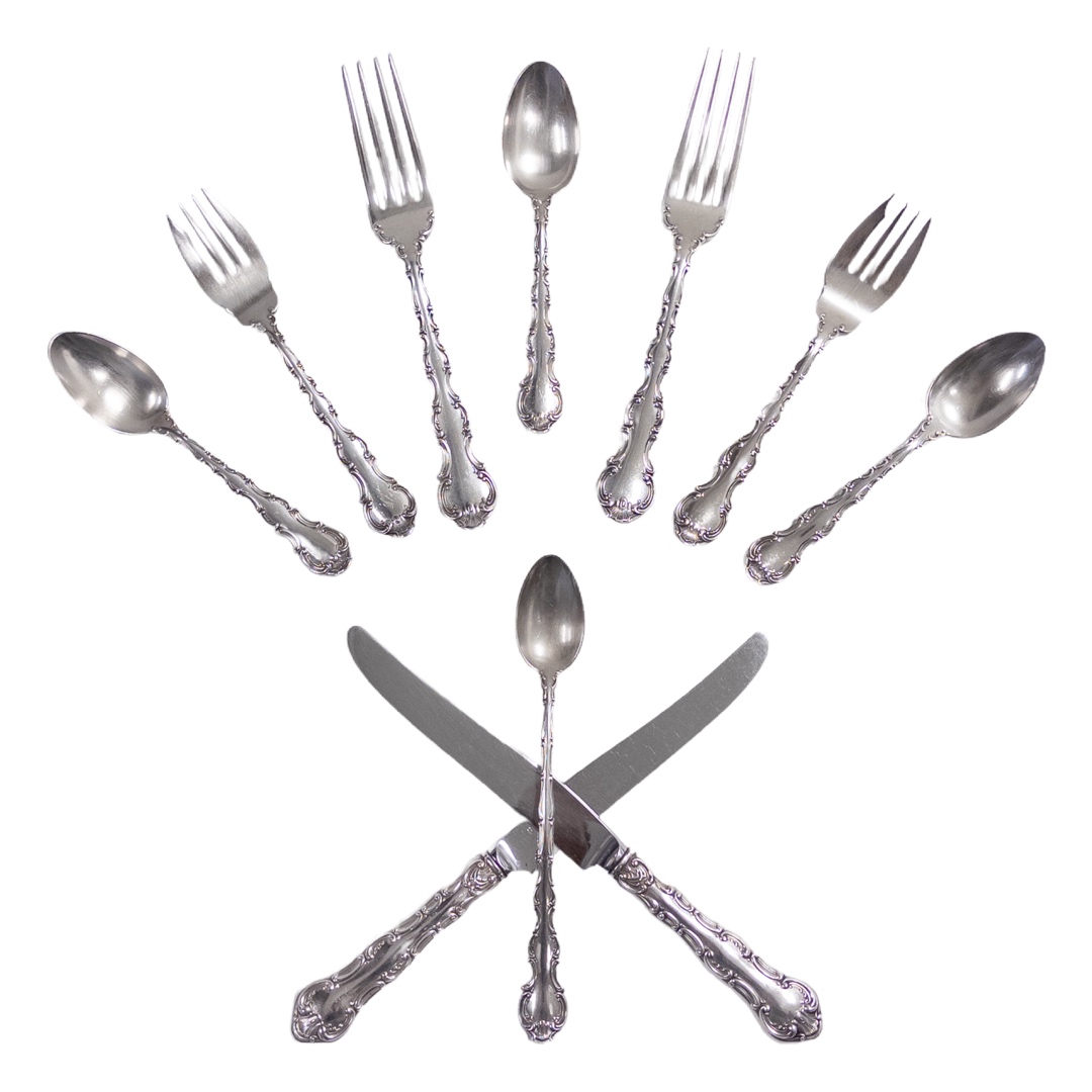 Sterling Silver Ten-Piece Flatware Lot