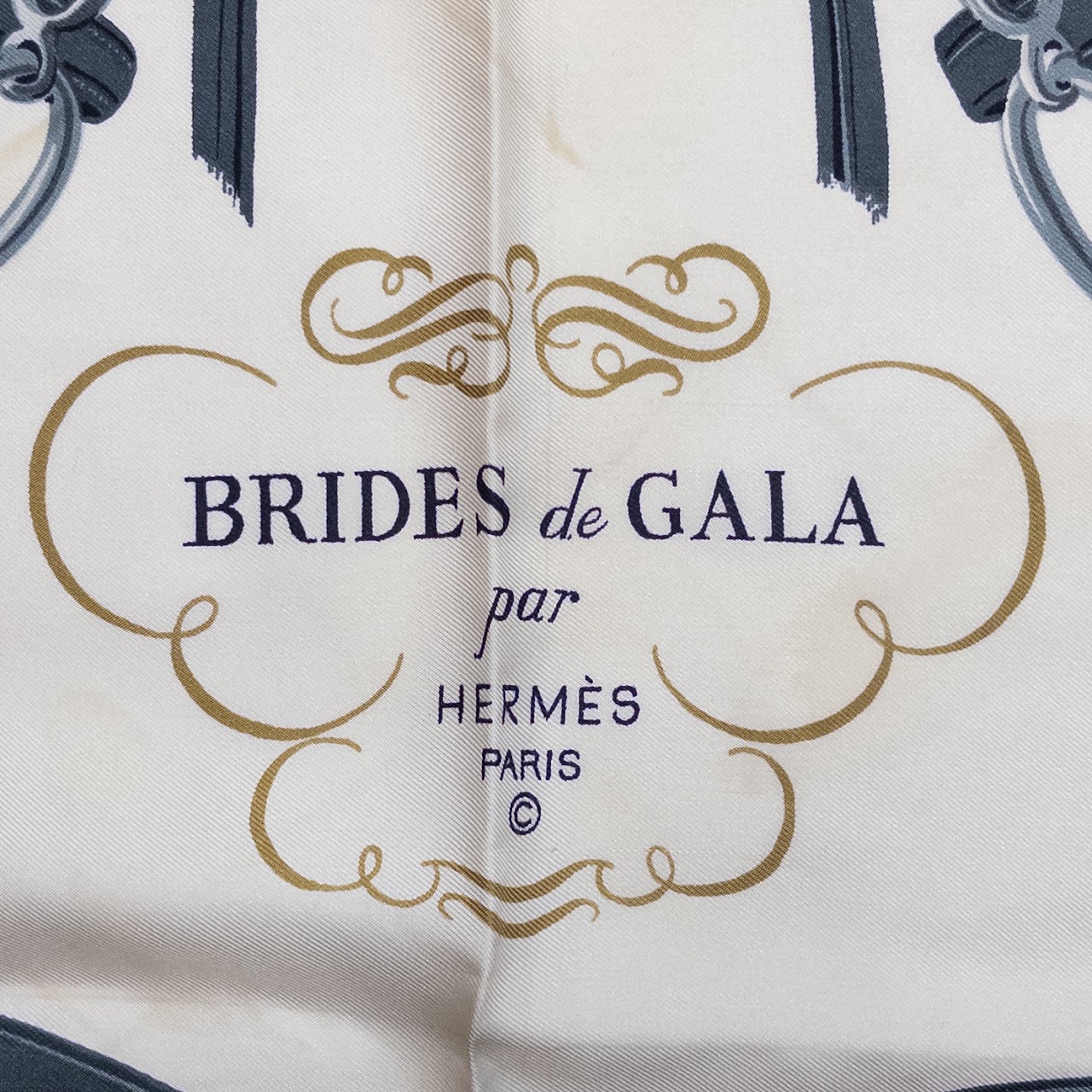 Hermès Brides de Gala Silk Scarf 90