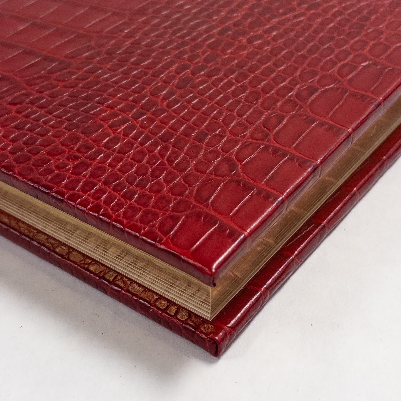 Smythson of Bond Street Embossed Leather Book