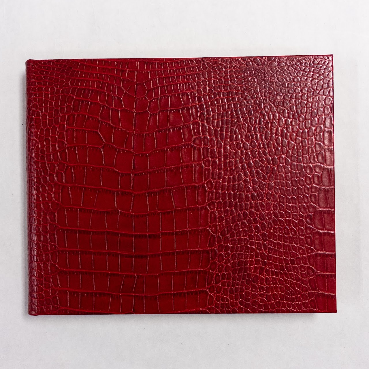 Smythson of Bond Street Embossed Leather Book