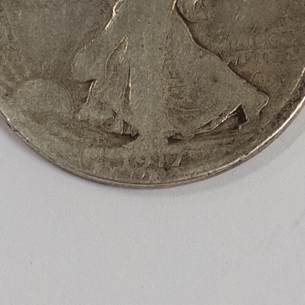 1917 Liberty Walking Half Dollar Coin