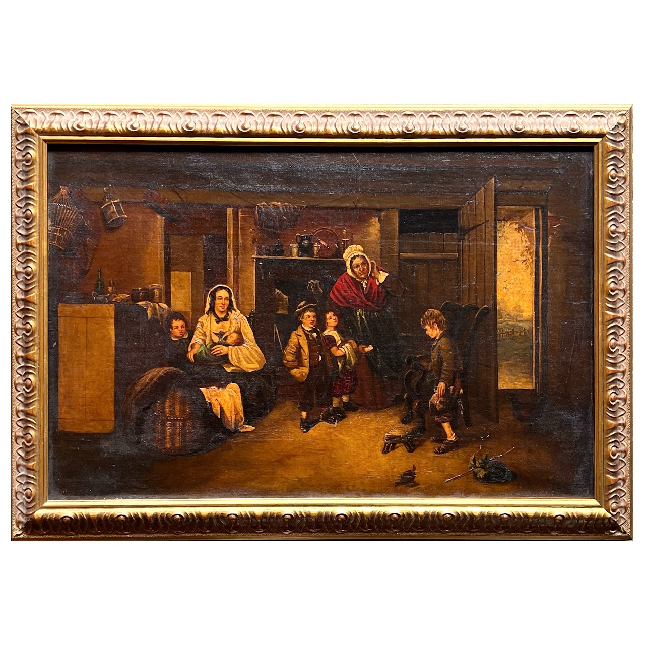 Late 19th-Early 20th C. Oil Painting