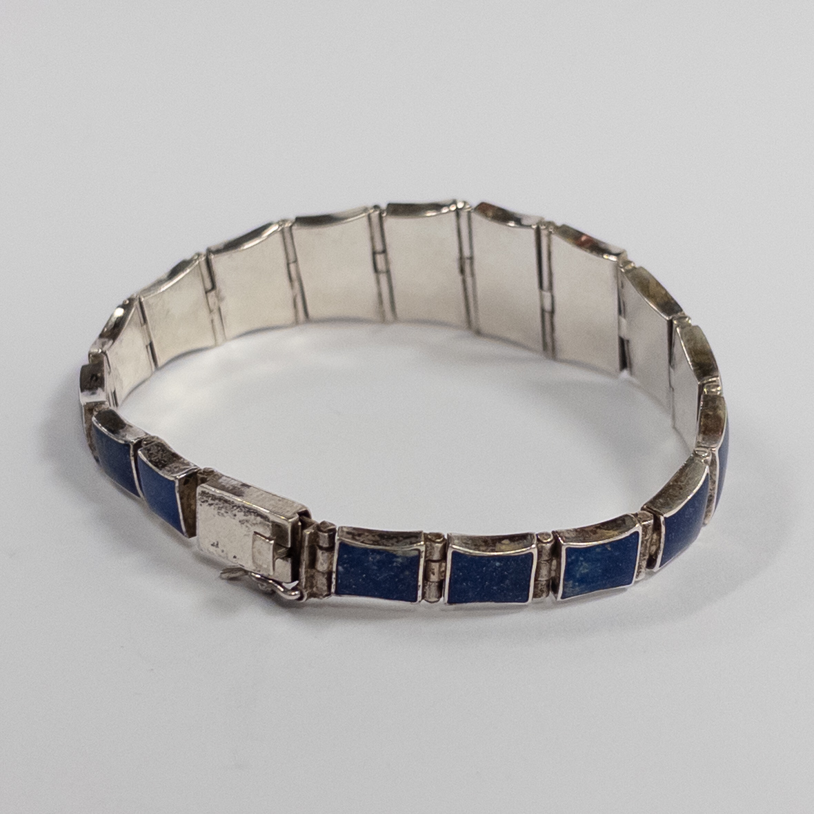 Sterling Silver and Lapis Lazuli Three Piece Set