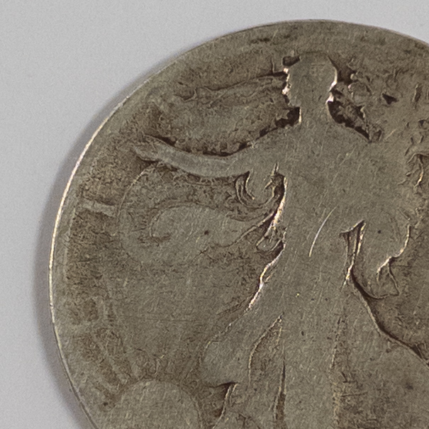 1917 Liberty Walking Half Dollar Coin