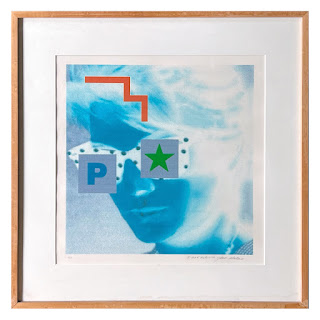 John Waters 'Visual Chemistry-Starry Eyes' Signed Digital Print, 1989