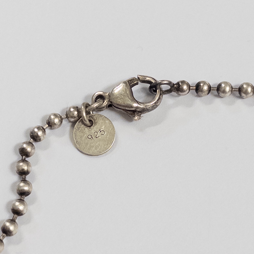 Tiffany & Co. Vintage Return To Heart Charm and Ball Chain Necklace