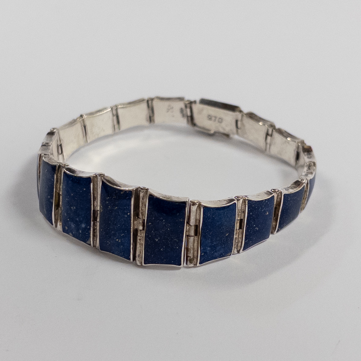 Sterling Silver and Lapis Lazuli Three Piece Set