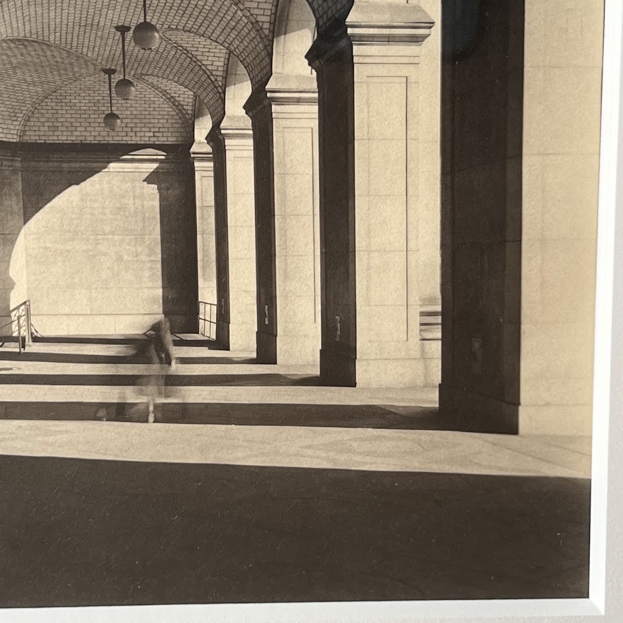 Manhattan Municipal Building Guastavino Ceiling Tiled South Arcade Vintage Photograph