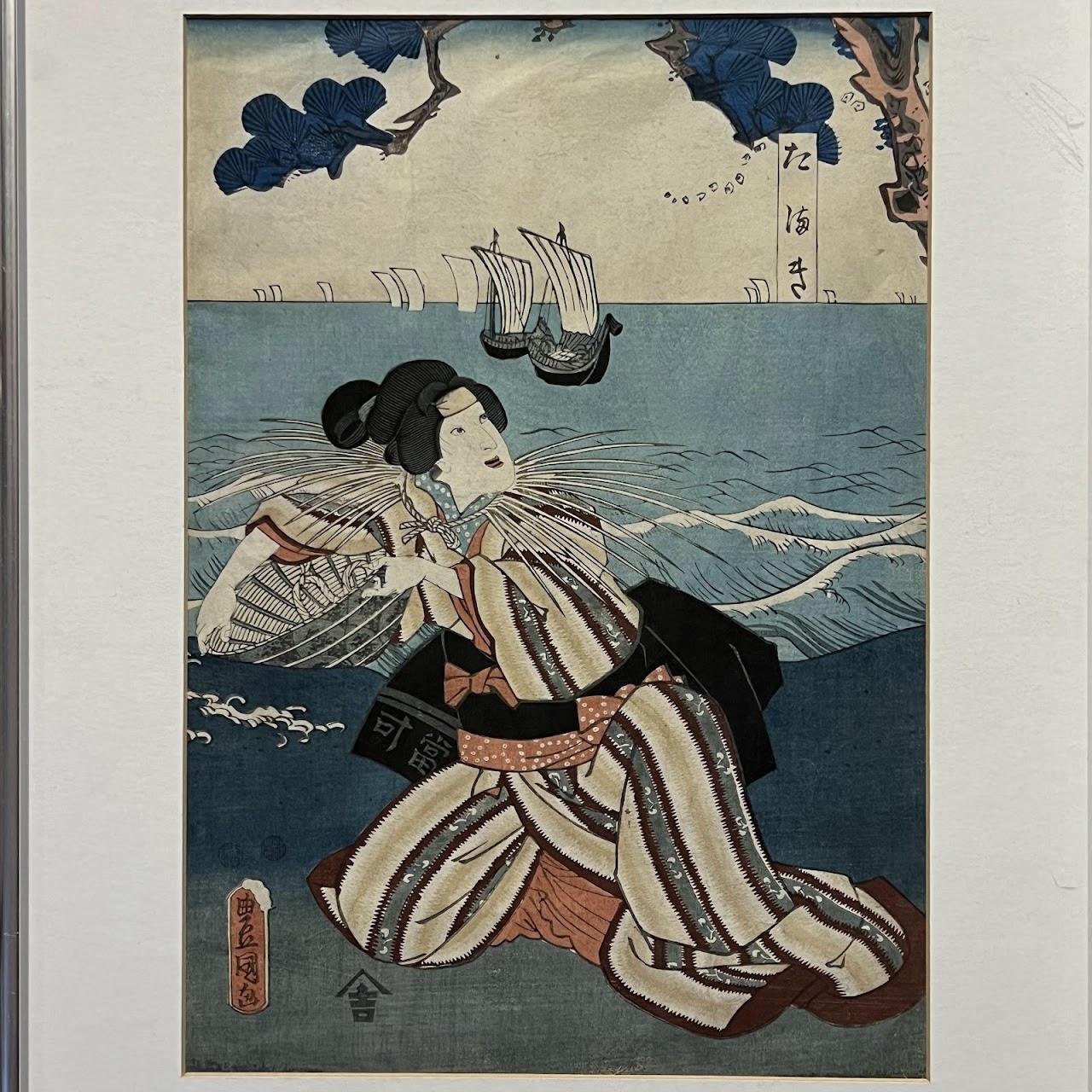 Kunisada Utagawa Japanese Ukiyo-e Woodblock Print