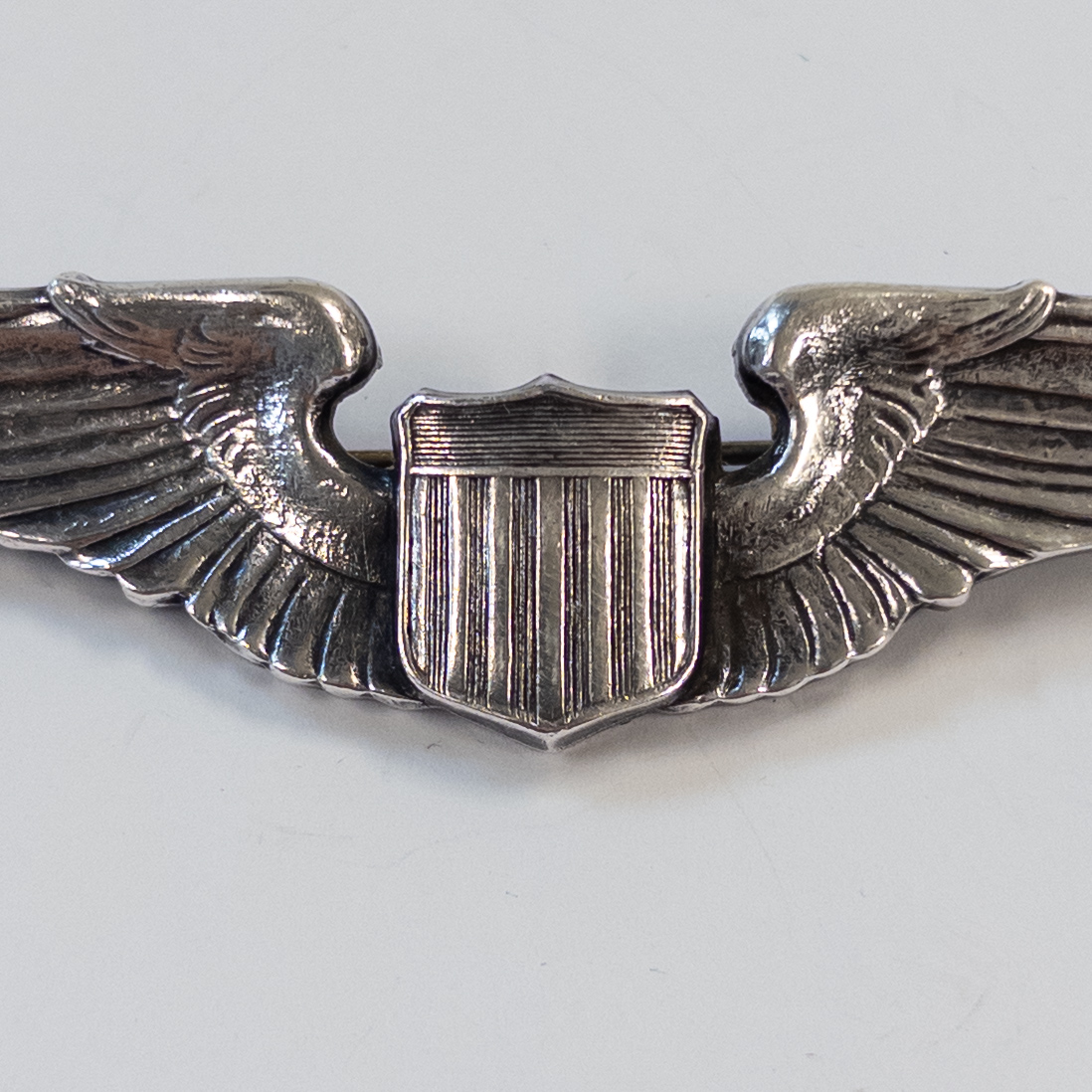 WW II Era Sterling Silver US Military Pilot Wings