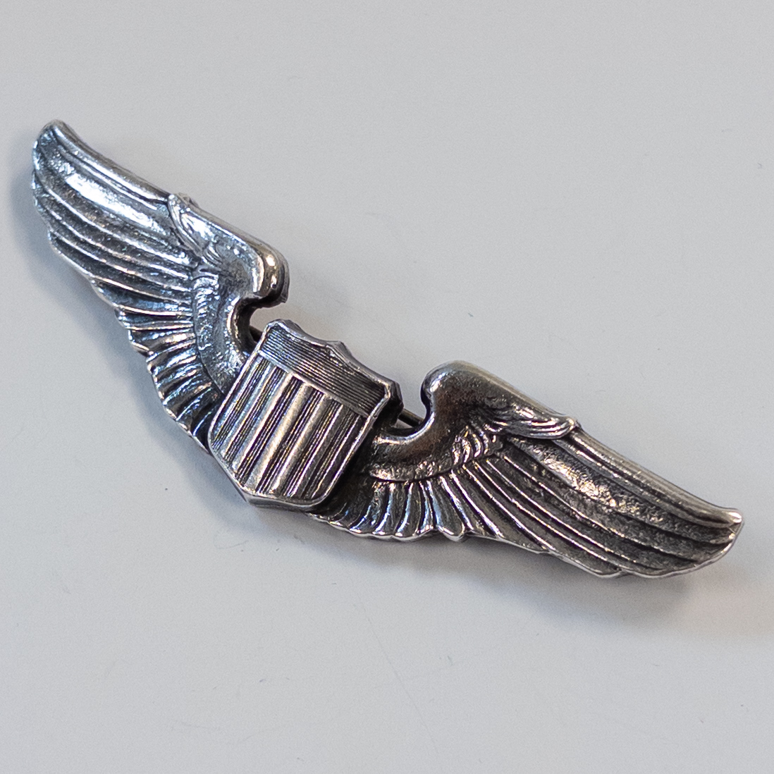 WW II Era Sterling Silver US Military Pilot Wings