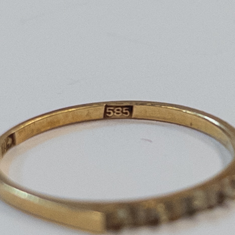 14K Gold Damaged Ring