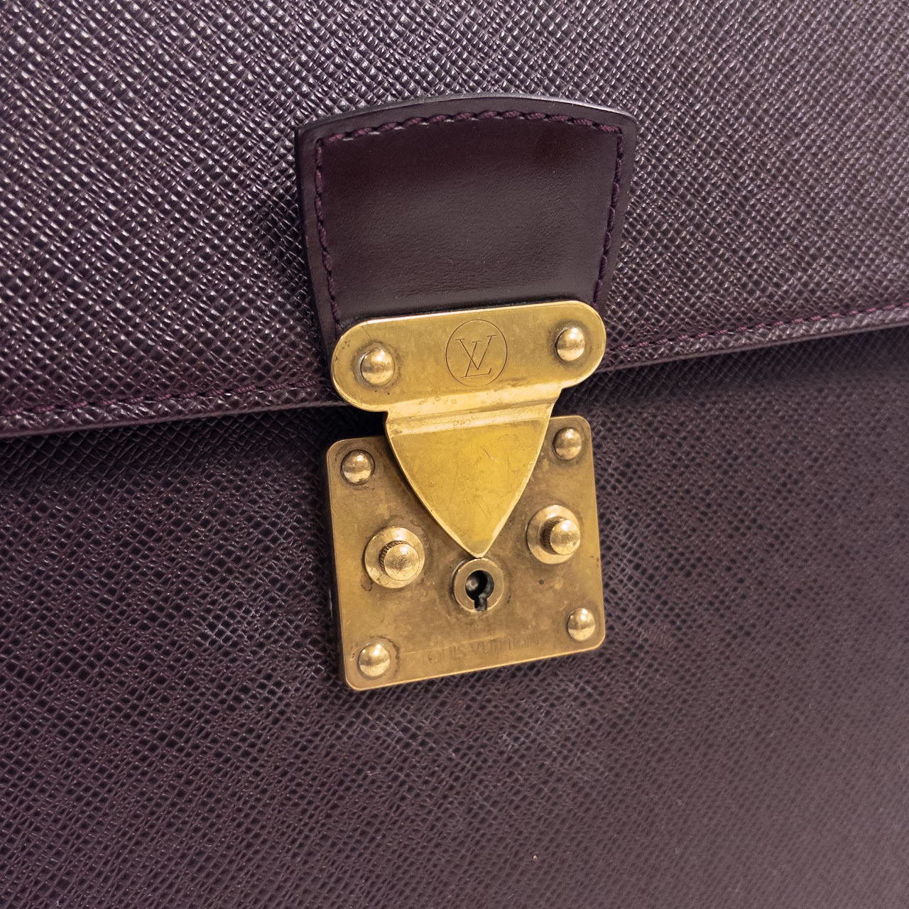 Louis Vuitton Vintage Taiga Leather Briefcase