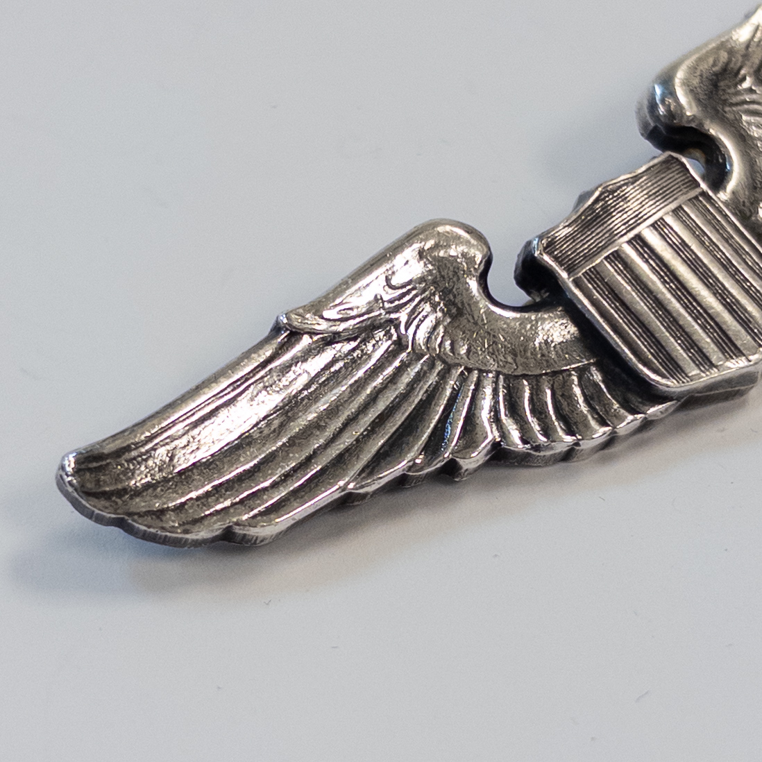 WW II Era Sterling Silver US Military Pilot Wings