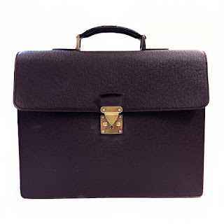 Louis Vuitton Vintage Taiga Leather Briefcase