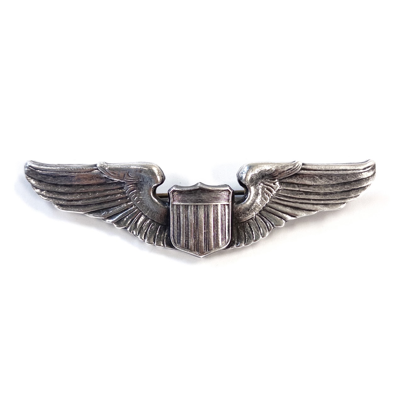 WW II Era Sterling Silver US Military Pilot Wings