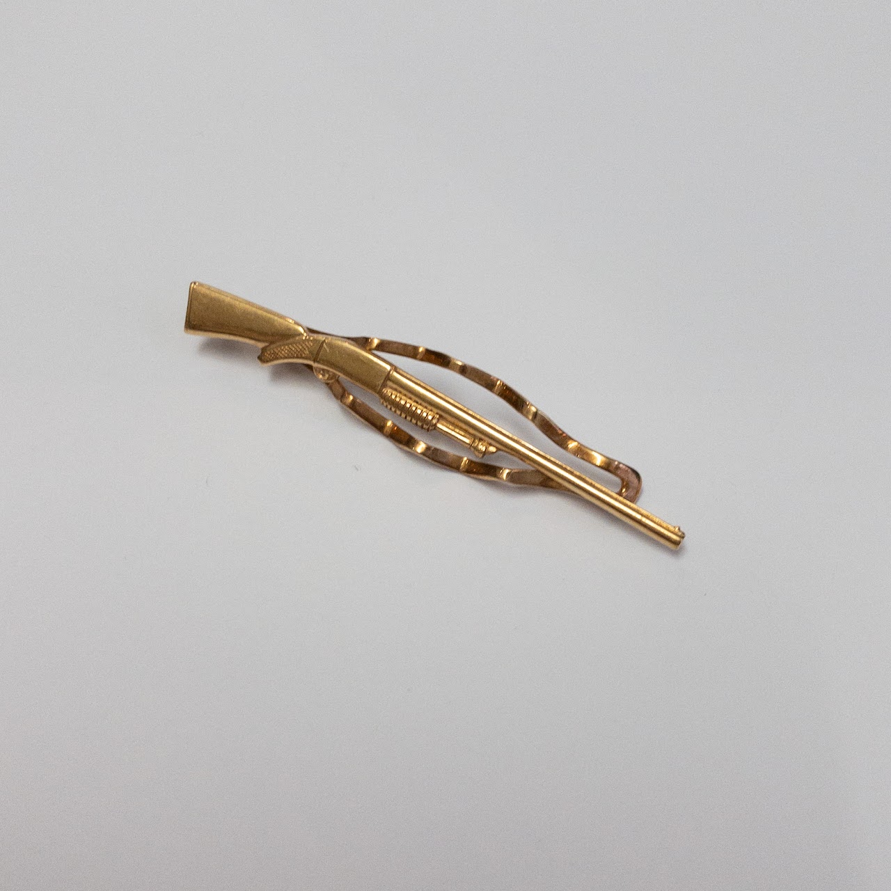 14K Gold Shotgun Tie Pin