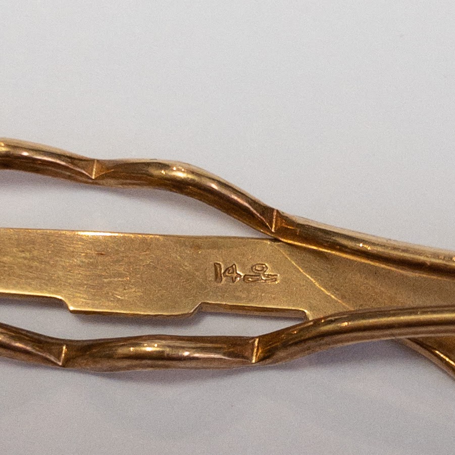 14K Gold Shotgun Tie Pin