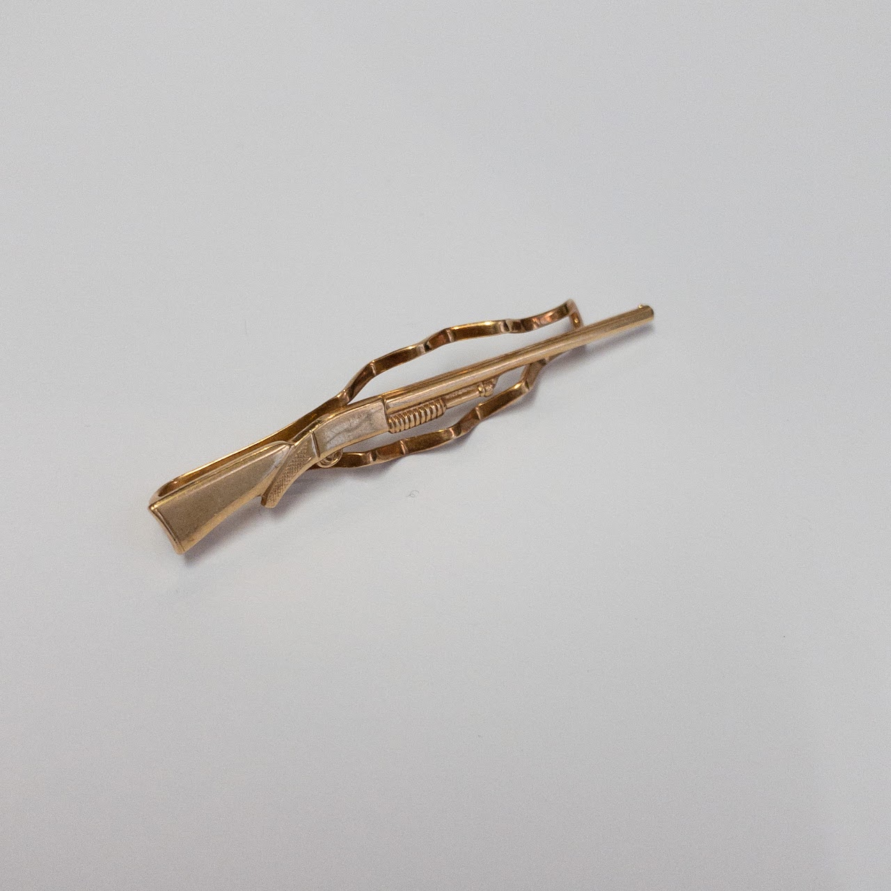 14K Gold Shotgun Tie Pin