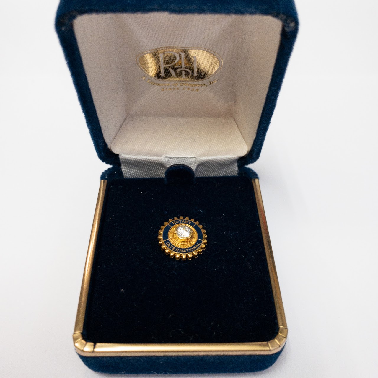 10K Gold Rotary Club Past President Pin